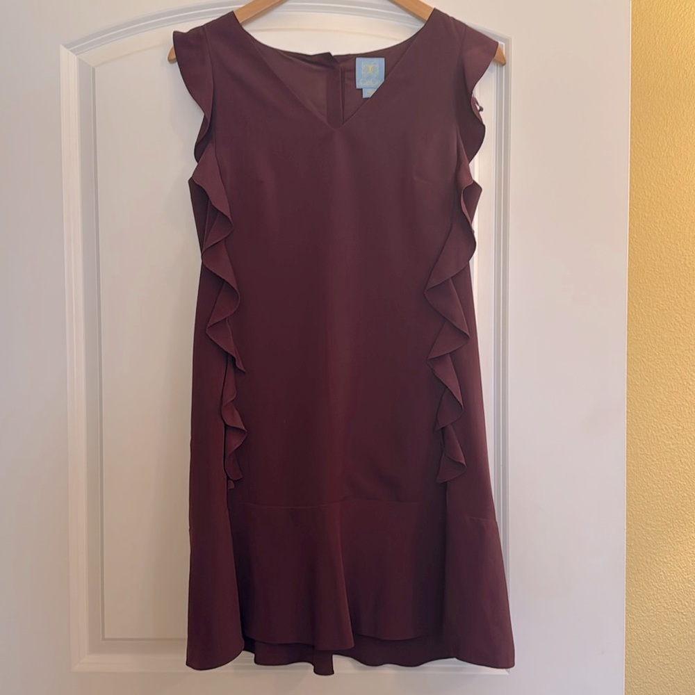 Maroon CeCe dress